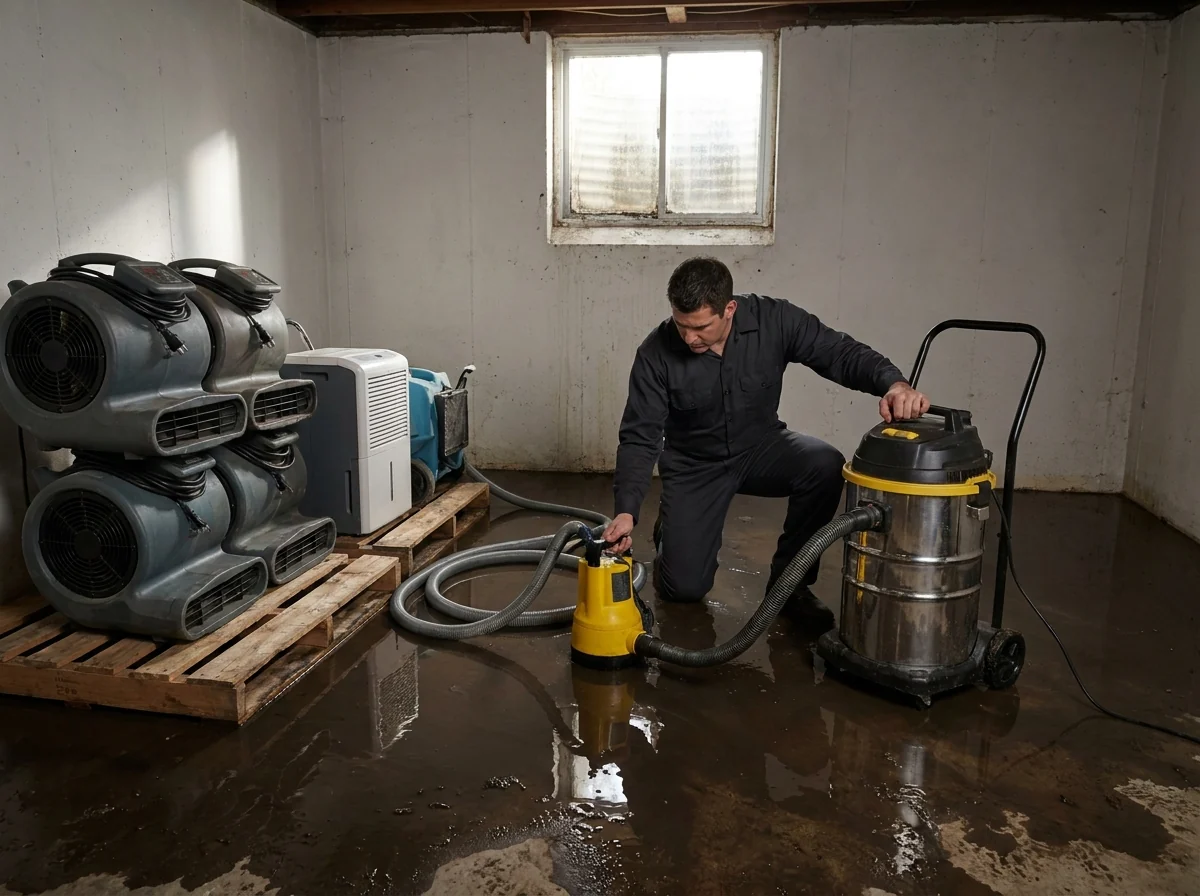 Basement Flooding Cleanup