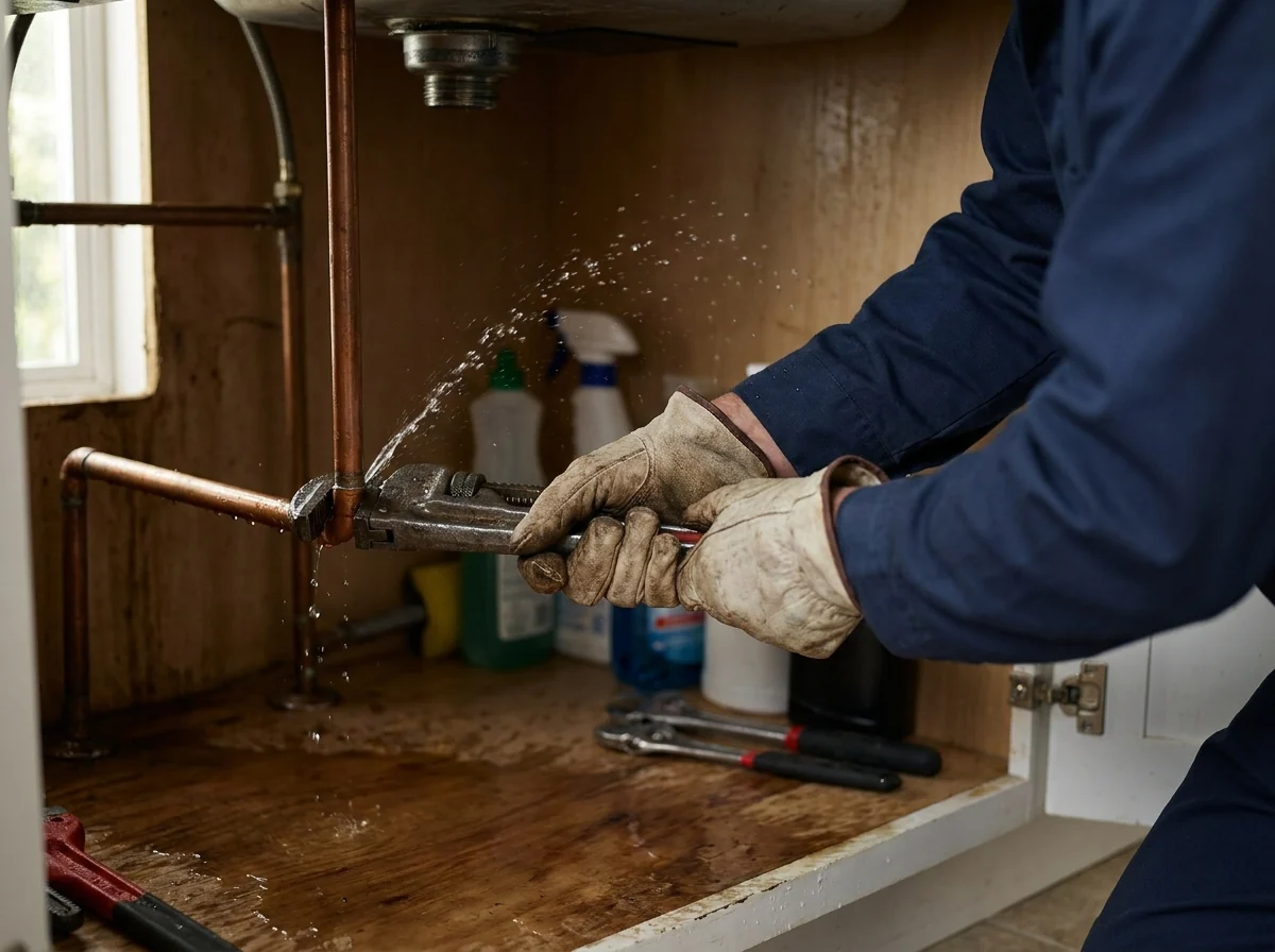 Burst Pipe Cleanup and Repair